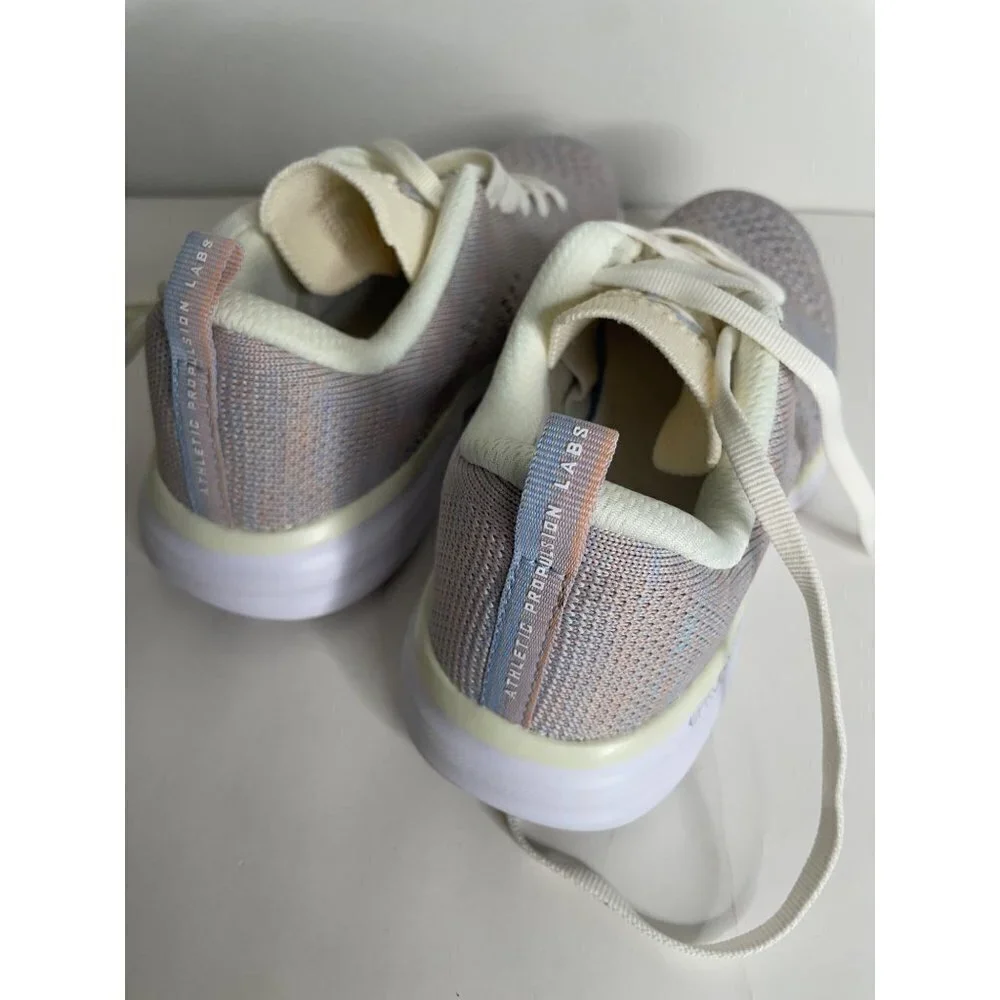 APL Techloom Pro Trainer Sneakers Pastel Multi Pristine White Women's 35 5 New